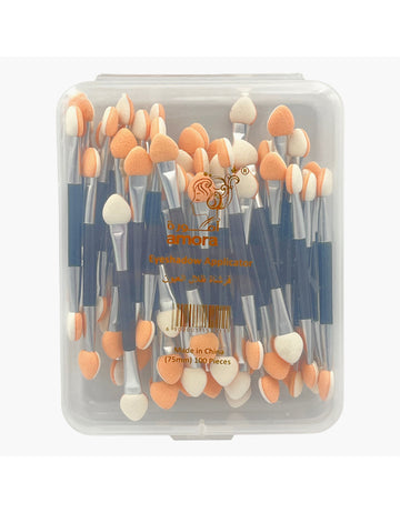 Amora Disposable Eyeshadow Applicators - Pack of 50